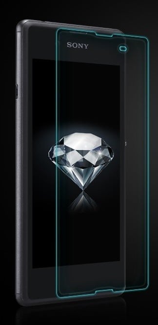 Védő edzett üveg a Sony Xperia Z / C / M / E készülékhez C5