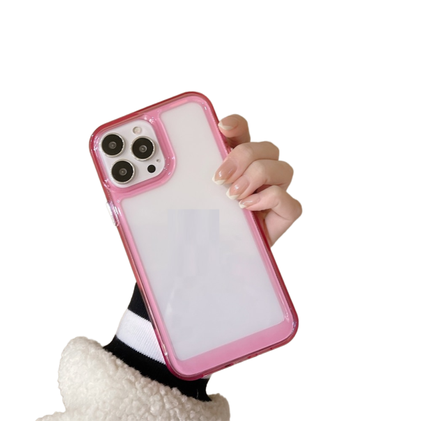 Védőburkolat iPhone 14 Pro Max készülékhez rózsaszín