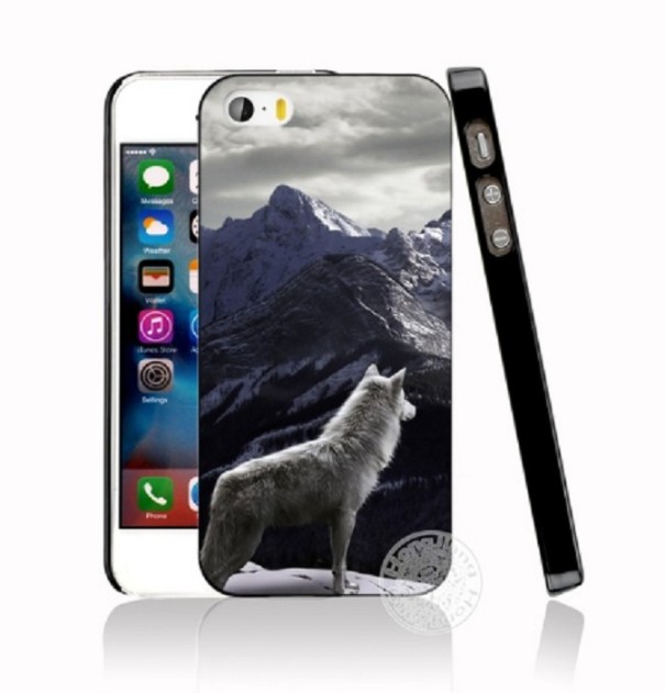 Védőtok iPhone-hoz - Farkasok 5S 1