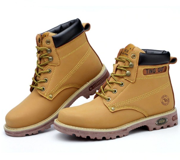 Veiligheidsschoenen voor op het werk beige 46 1