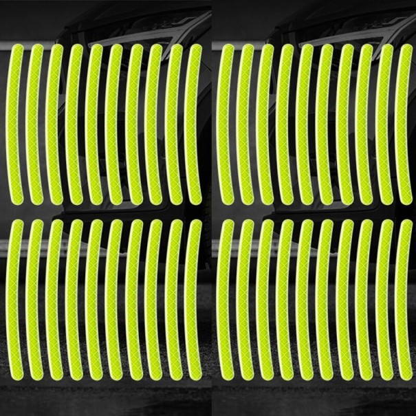 Velglint 9 x 0,7 cm 40 stuks groen