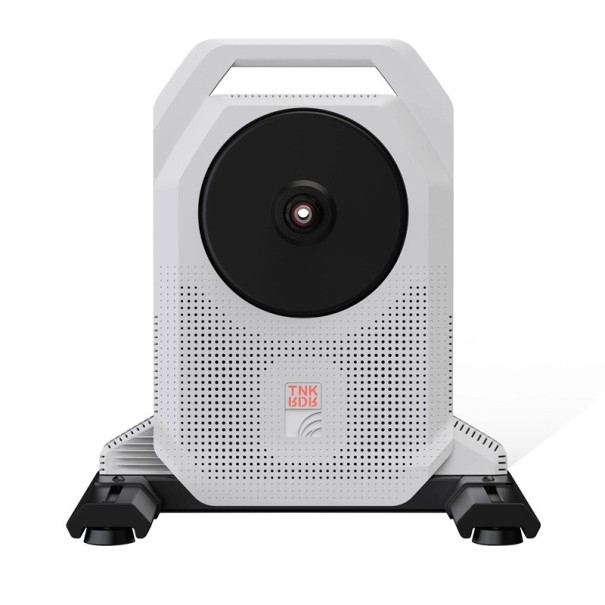 Vélo d'appartement intelligent à entraînement direct 48 x 50 x 52 cm 16 kg Puissance 2500 W Simulation de montée 25 % Entraînement domestique autonome blanc