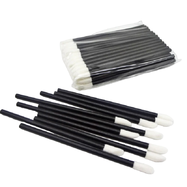 Velours applicators voor wimpers, wenkbrauwen en lippen 50 stuks Cosmetische make-uptool