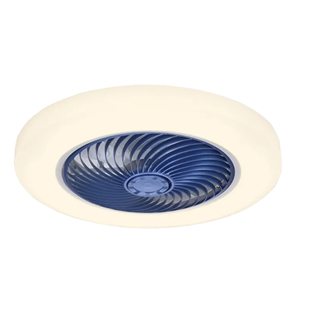 Ventilador de Teto Ventilador de Teto com Luz LED e Controlo por Aplicação 220 V 52 x 20 cm azul