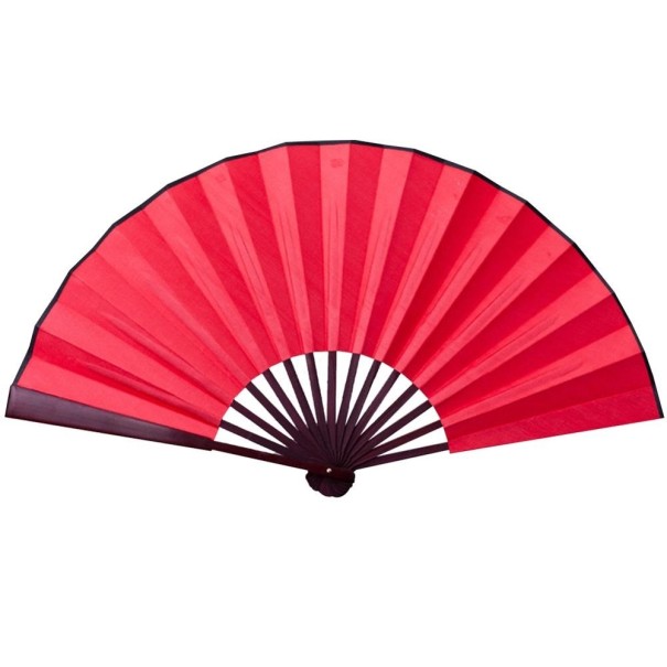 Ventilator de mătase roșu S