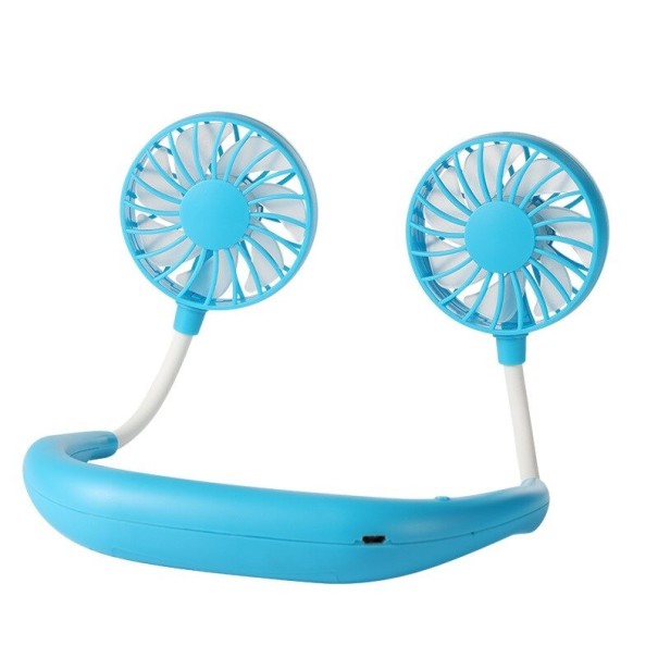 Ventilator pentru gât albastru