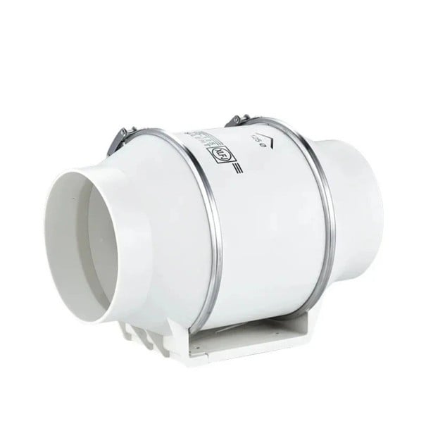 Ventilatore di aspirazione 270x122 mm 40 W Ventilatore tubolare silenzioso 2600 giri/min 310 m³/h Pulitore d'aria da parete per bagno e cucina 1