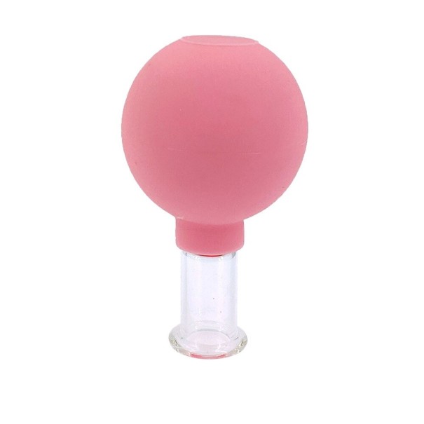 Ventosa de masaje al vacío 25 mm rosa