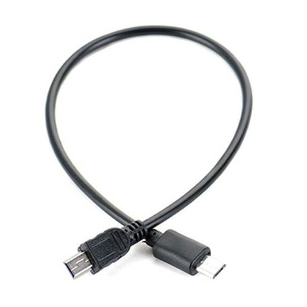 Verbindungskabel Micro USB auf Mini USB-B M/M 25 cm 1