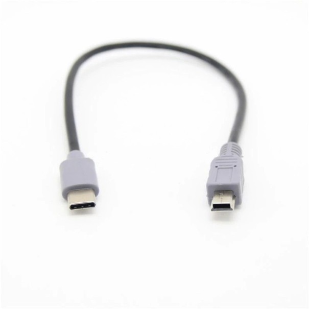 Verbindungskabel USB-C 3.1 auf Mini USB 5pin M/M 1 m 1