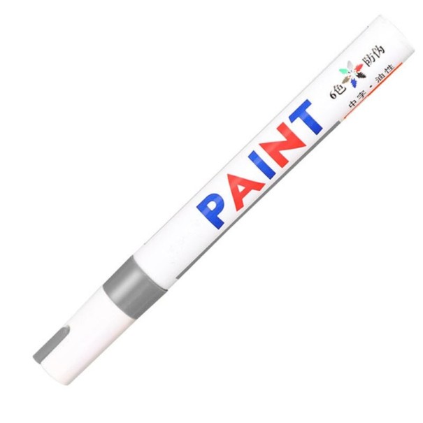 Verf reparatiepen zilver