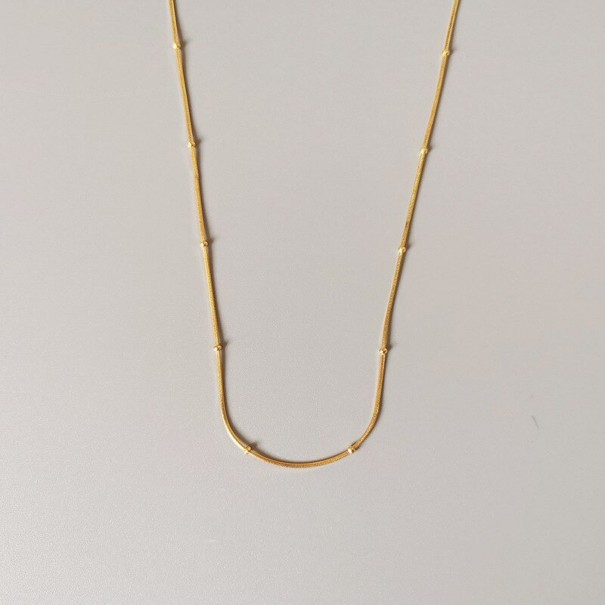 Vergoldete Damenkette G456 5