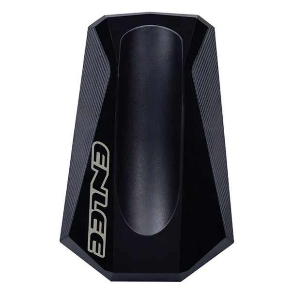 Verhogingsblok voor het voorwiel van de fiets stabilisatiesteun 240x150x70 mm ABS zwart voor mountainbikes en fietstrainers 1