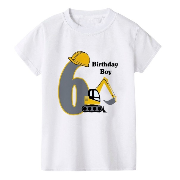 Verjaardagsshirt voor jongens B1596 6 J