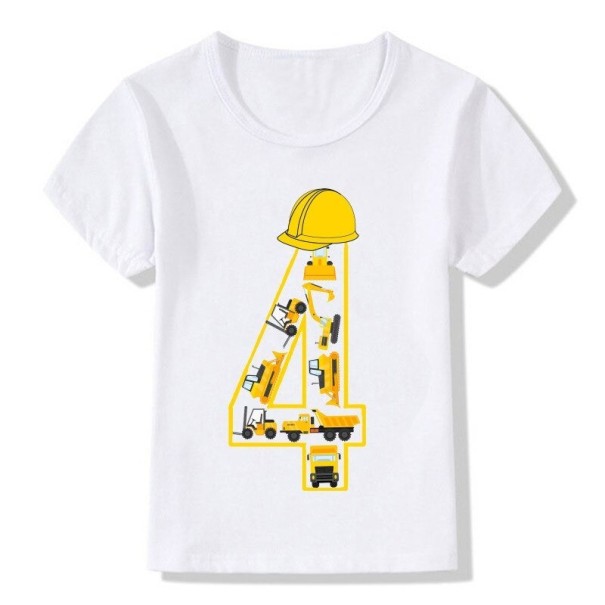Verjaardagsshirt voor jongens B1596 8 G