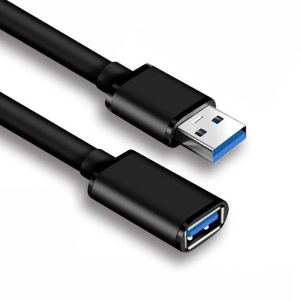 Verlängerungskabel USB 3.0 M/F K1012 schwarz 50 cm