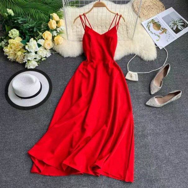 Veronica Sommerkleid rot M