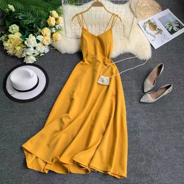 Veronica Summer Dress yellow XS