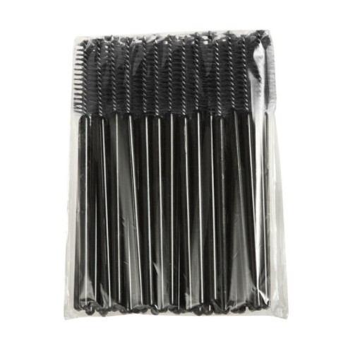 Verpakking van 50 mascara-applicators zwart