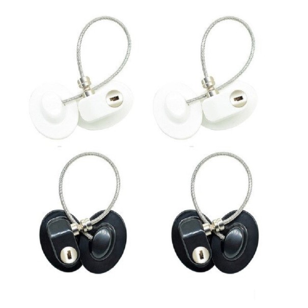 Verrou de sécurité pour fenêtres 4 pcs 2