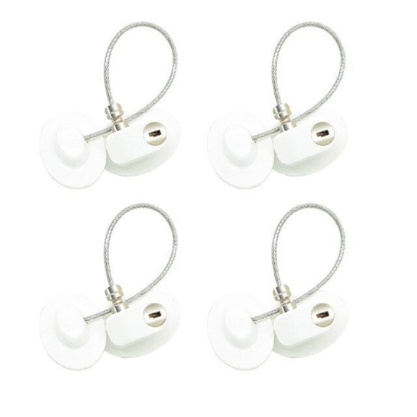 Verrou de sécurité pour fenêtres 4 pcs 3
