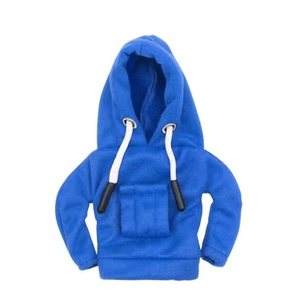 Versnellingspookhoes in hoodie-stijl van katoen en polyester blauw