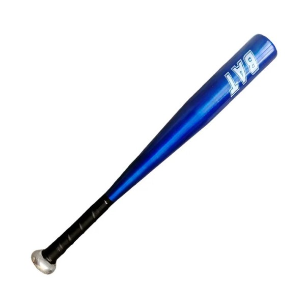 Verstärkte Baseballschläger aus Aluminiumlegierung 53 cm Softballhandschuh Ball 20 Zoll Sportset Außentraining Hausverteidigung blau