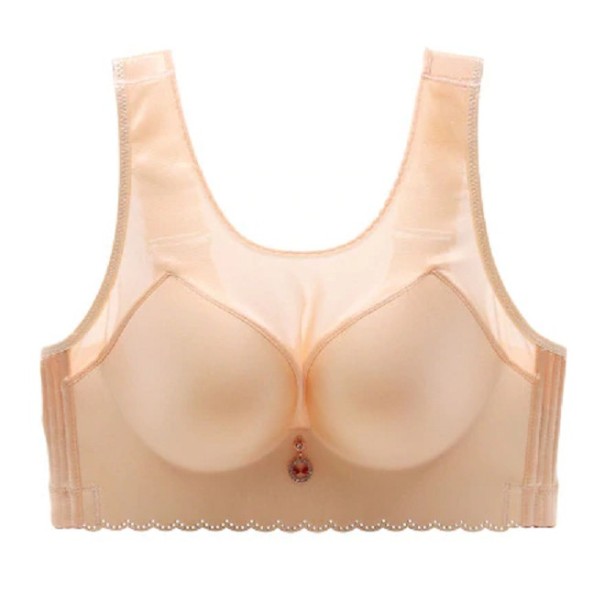 Verstärkter Damen-BH – Übergröße beige 95C