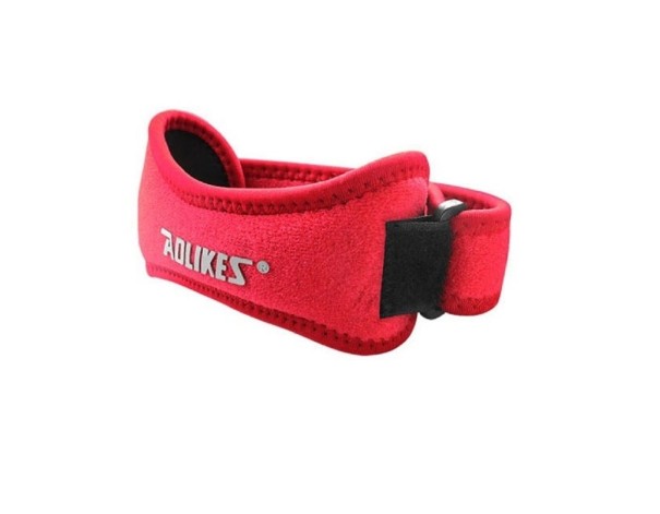 Verstelbare patellabrace rood