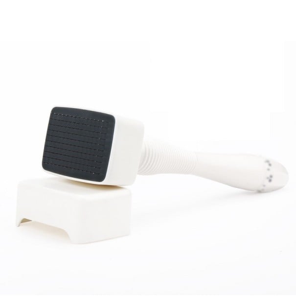 Verstelbare stempel met 140 micro-naalden van roestvrij staal voor huidregeneratie 14 x 3,3 cm 1