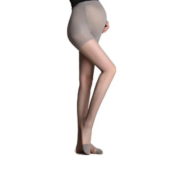 Verstelbare zwangerschapsleggings Comfortabele leggings voor zwangere vrouwen Elastische hoge taille zwangerschapsleggings Ademende zwangerschapskleding voor thuis en buiten grijs
