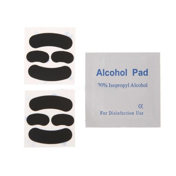 Vervangende antislip pads voor SteelSeries Rival / Rival 300 muis zwart