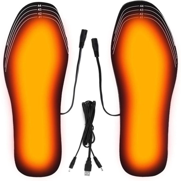 Verwarmde schoenzolen met oplaadkabel 35-40