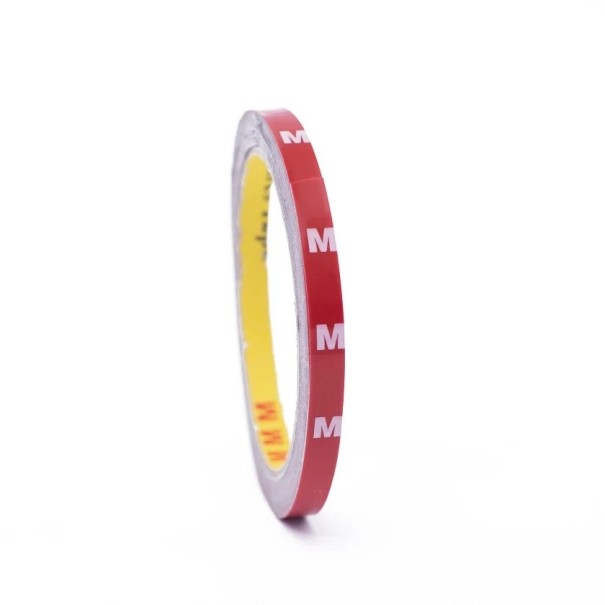 Very Strong Double-Sided Mounting Adhesive Tape for Cars 3 m x 6 mm High Adhesion for Trim Emblems Interior Exterior 1
