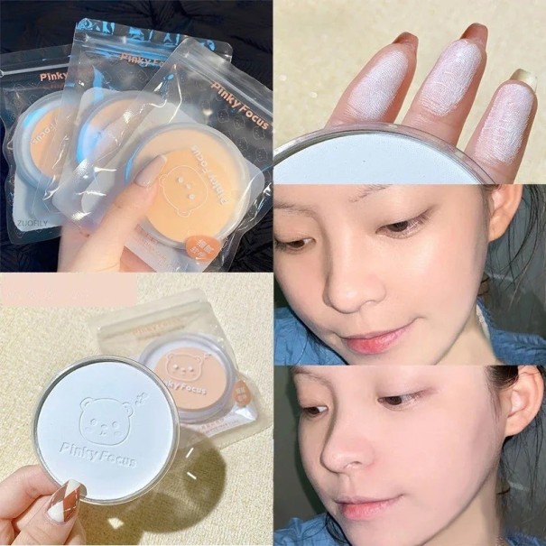 Verzachtende waterproof poeder Make-up fixeerpoeder Matte poeder tegen glans Cold skin tone