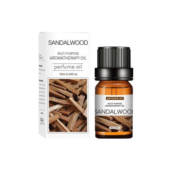 Vesiliukoinen eteerinen öljy 10 ml Aromaöljy ilmanraikastimeen Aromaterapia Luonnollinen tuoksu Rentoutuminen Stressin lievitys Sandalwood