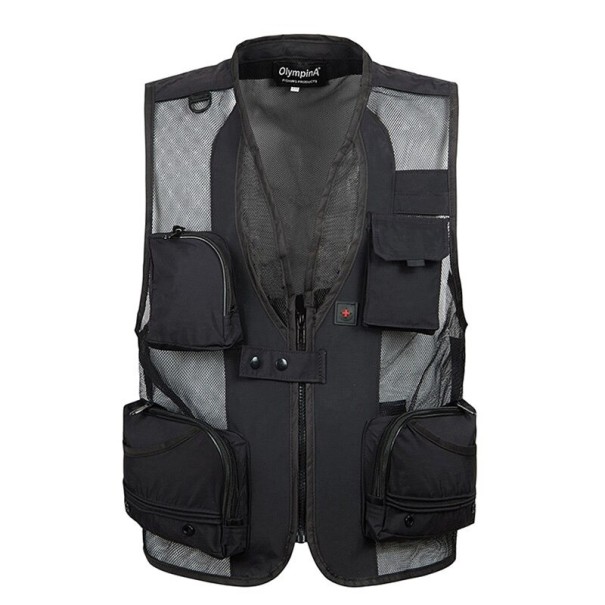 Vesta bărbătească F1213 negru XL