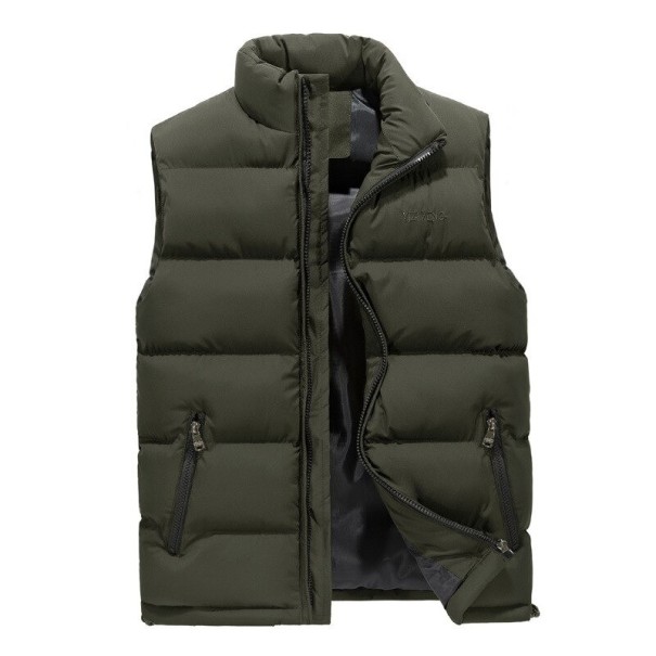 Vesta bărbătească F1234 verde armată XL