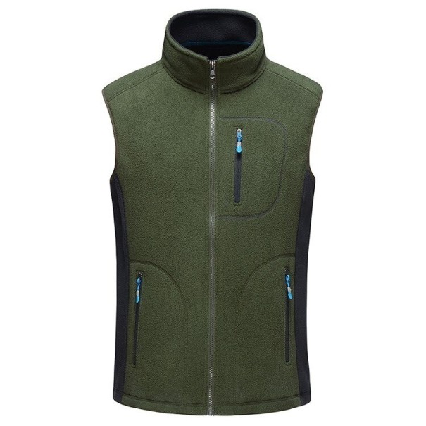 Vesta bărbătească S125 verde armată XL