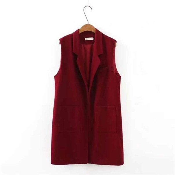 Vesta pentru femei P1612 burgundy XL