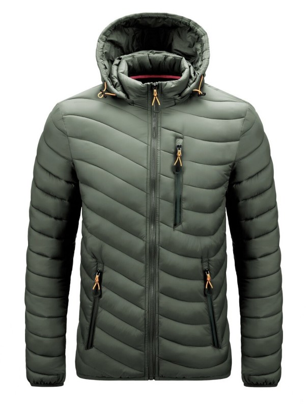 Veste d'automne pour homme S49 vert armée M