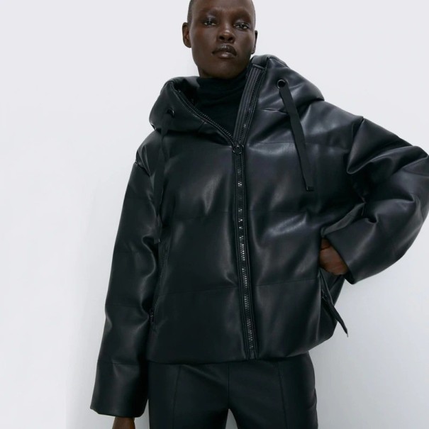 Veste d'hiver femme noire XL