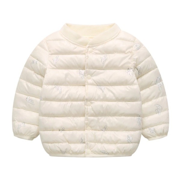 Veste d'hiver pour enfants L1978 blanc 9-12 mois