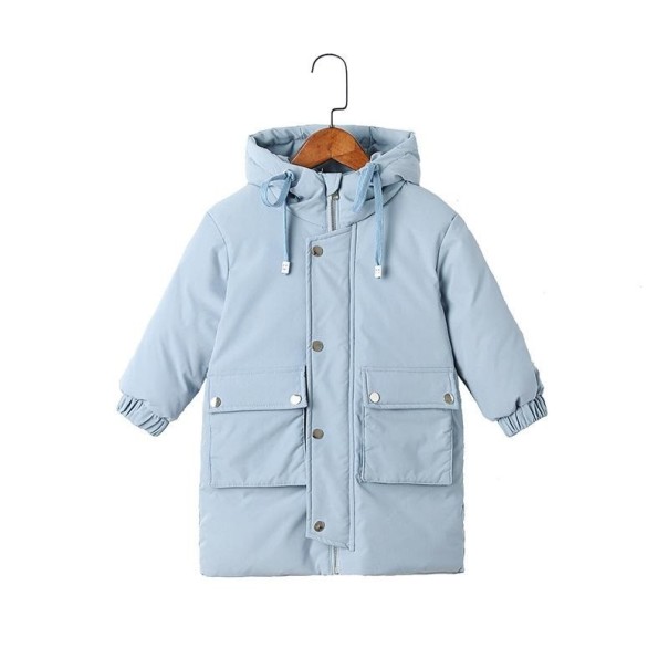 Veste d'hiver pour enfants L1981 bleu clair 6