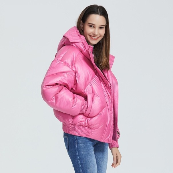 Veste d'hiver pour femme B664 rose M