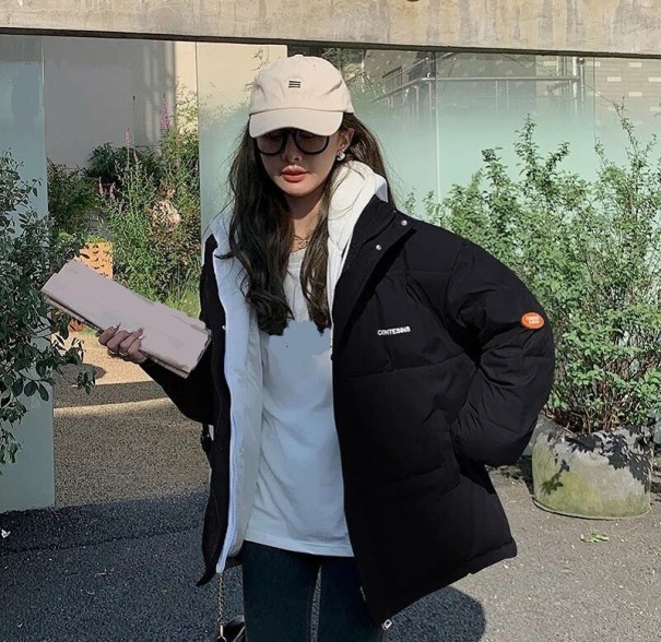 Veste d'hiver pour femmes P2096 noir XXL