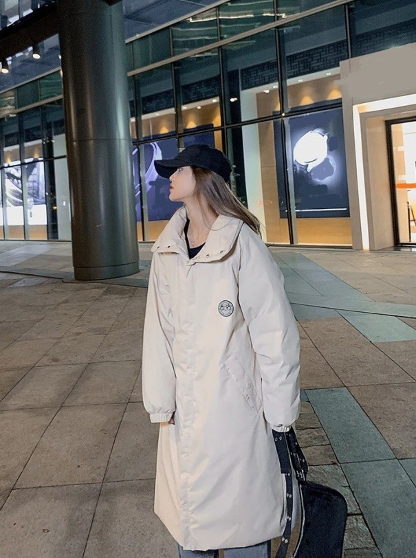 Veste d'hiver pour femmes P2229 beige S