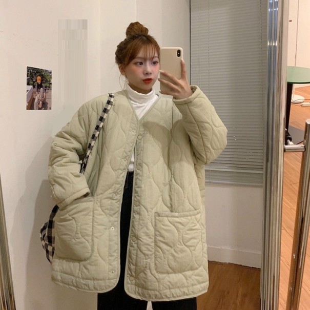 Veste d'hiver pour femmes P2443 crème M