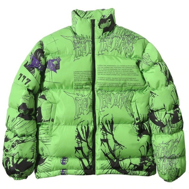 Veste d'hiver pour homme S102 vert XXL