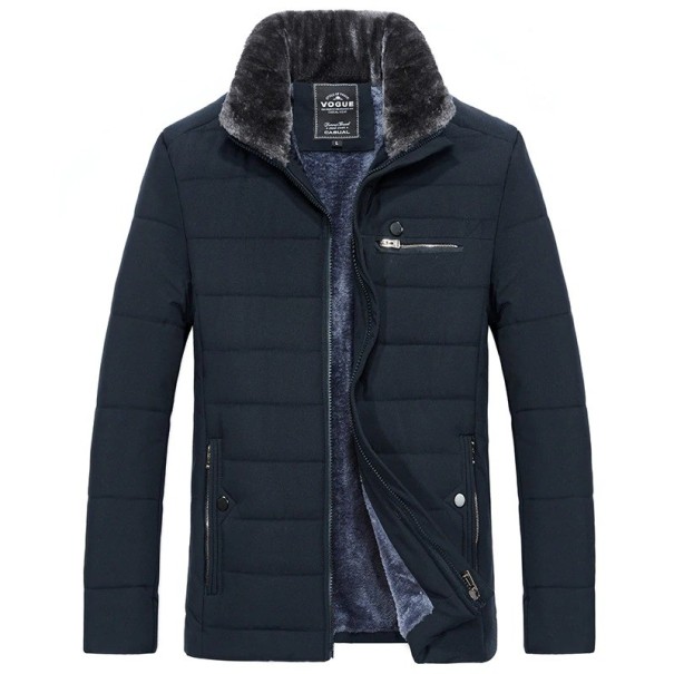Veste d'hiver pour homme S28 bleu foncé L